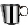 Alessi edo | PU302 - Bollilatte in Acciaio Inox, Manico in Acciaio Inox con Rivestimento in PVD, Marrone