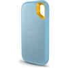 SanDisk SSD esterno SanDisk SDSSDE61-2T00-G25B unitÃ esterna a stato solido 2 TB USB tipo-C 3.2 Gen [3.1 2] Blu (SanDisk Extreme Portable V2 - crittografato [portatile] [USB-C connettore] 256 bit AES blu cielo) [SDSSDE61-2T00-G25B]