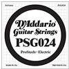 D'Addario Corda Singola D'Addario Psg024 Prosteels per Chitarra Elettrica, .024