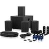 BEHRINGER SAT 1004 BUNDLE 4 CASSE PASSIVE 4" E SUBWOOFER ATTIVO 8" 600W