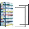 PAPERFLOW Scaffale RANG'ECO - modulo aggiunta - 5 ripiani - 100 x 70 x 200 cm - grigio - Paperflow (unità vendita 1 pz.)