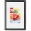 Walther Trendstyle Cornice Portafoto 20x30cm in Plastica Nero