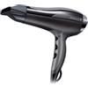 Remington D5220 Pro-Air Turbo - Asciugacapelli 2400 W, tecnologia ionica con motore AC, 2 velocita' e 3 temperature, colpo d'aria fredda, accessori inclusi (concentratore + diffusore), peso 0,74 kg, cavo 1,8 m, nero