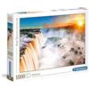 Clementoni Puzzle 1000 Pezzi - Waterfall, Dimensioni 69×50 cm, Cartone Riciclato, Immagine Alta Definizione