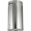 Elica PRF0010417B SINFONIA BL-F-80 - Cappa a parete aspirante 80 cm, 757 m³-h, Classe A, 61 dB, Controllo touch 3 velocita' + intensiva, Filtro antigrasso in alluminio, Illuminazione neon 2x14 W, Vetro nero