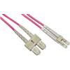 Link Cavo Fibra Ottica Lc a Sc Multimode Duplex Om4 50-125 05mt