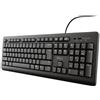 Trust Primo Keyboard Tastiera Integrale con Tasti Silenziosi e Design Resistente al Versamento di Liquidi