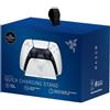 Razer Base di Ricarica Rapida Universale per PS5 - Caricabatterie Rapido per controller PS5 (Ricarica Rapida Compatibilita' Universale Sistema a Contatto Magnetica) Bianco