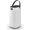 Olimpia Splendid Aura Care - Purificatore d'aria per ambienti fino a 45?m², HEPA?13+UV?C+carboni attivi, 30?56?dB, Wi?Fi, ionizzatore, display touch, spia filtro, Bianco
