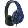 WAVE Cuffie a Padiglione Chiuso con Microfono Jack 3,5mm Modello HPM111N in Colore Navy per Audio di Qualita' Superiore