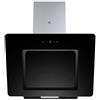 Master Kitchen MKHD V603 E TOUCH BK - Cappa a parete 60 cm, 440 m³-h, 63 dB, Classe C, 3 velocita'