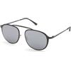 Italia Independent Occhiali da Sole Mod 0251 Thin Metal Base 2 Nero da Donna per un Look Elegante e Moderno