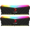 PNY Kit di Memorie RAM DIMM XLR8 Gaming EPIC-X RGB DDR4 3600MHz 16GB (2x8GB)