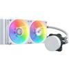 Cooler Master Dissipatore Liquido MasterLiquid ML240 ARGB White Edition V2 con Tecnologia Avanzata per Giocatori e Overclocker