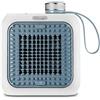 DELONGHI De'Longhi - HFX10B03.LB - Capsule Desk termoventilatore da tavolo, potenza 360?W, 2 livelli di calore, termostato meccanico, funzione ventilazione, Grigio-Blu