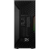 Noua Ne-o F18 Nero Caso ATX per PC Gaming con Supporto E-ATX Ventola PWM ARGB e Pannello Laterale in Vetro Temperato