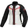 Macna Giacca Moto Donna Macna Tondo Light Grigio Nero Rosso