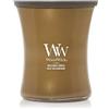 WoodWick Candela profumata con stoppino scoppiettante | Candela a clessidra media Volcanic Orris | Candele a lunga durata: fino a 60 ore | Regalo perfetto per le donne
