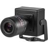 REVODATA Mini telecamera IP POE da 5MP, Ultra HD 2880x1620P, obiettivo zoom manuale 6-22mm, mini sorveglianza di sicurezza PoE per interni, visualizzazione remota P2P da PC/Cellulare (I712-2-P-TS-X)