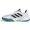 adidas Court Spec 2 Tennis Shoes, Scarpe da Tennis Unisex - Adulto, Ftwr Bianco Nucleo Nero Pure Teal 01, 36 2/3 EU