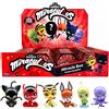M.V.GIOCHI SRLS BANDAI, MIRACULOUS LADYBUG, SCATOLA A SORPRESA KWAMI, MIRACLE BOX, MINI ACTION FIGURE DA COLLEZIONE, ASSORTITO