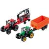 MONDOMOTORS TRATTORE 61002 CON RIMORCHIO 1:27