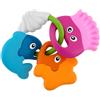 ARTSANA SPA Chicco Baby Senses Sea Creatures | Massaggiagengive e Sonaglio Multicolour in Gomma e Plastica Morbida | Facile da Impugnare