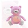 ARTSANA SPA Chicco First Dreams Orsacchiotto Peluche Baby Bear, Pupazzo Proiettore con Luce Notturna, Rilassanti Melodie, Rosa 0 Mesi +