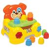 CLEMENTONI S.P.A. Clemmy Poltrona Porta Mattoncini - Poltroncina a forma di cagnolino con mattoncini morbidi