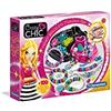 CLEMENTONI S.P.A. Clementoni Crazy Chic - Kit Bracciali Multicolor, Gioielli Fai da Te per Bambine 6-12 Anni