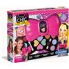 CLEMENTONI S.P.A. Clementoni Trousse Fiocco per Bambini - Set Trucco Multicolore con Ombretti e Lucidalabbra