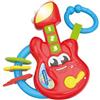 CLEMENTONI S.P.A. Clementoni Baby Gitar, Sonaglino Elettronico, Chitarra Giocattolo per Bambini, Multicolore