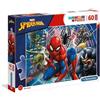 CLEMENTONI S.P.A. Puzzle Marvel Spider-Man 60 Maxi Pezzi SuperColor Clementoni