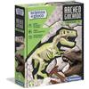 CLEMENTONI S.P.A. Archeogiocando T-Rex Luminoso al Buio - Kit Paleontologo con Realtà Aumentata