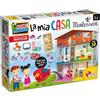 LISCIANIGIOCHI S.P.A. Montessori La Mia Casa, Gioco Montessori 3D, Casa da Montare, Sviluppa Autonomia e Manualità, Età 3+