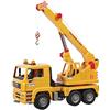 BRUDER SPIELWAREN Camion con Gru MAN TGA Bruder, Gru Rotante, Braccio Estensibile, Giocattolo per Bambini