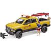 BRUDER SPIELWAREN POWER WAGON 02506 GUARDASPIAGGIA C/PERSONAGGIO