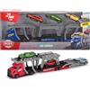 SIMBA TOYS ITALIA SRL BISARCA, CAMION GIOCATTOLO, 3 AUTO, 28 CM, MULTICOLORE