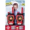 SIMBA TOYS ITALIA SRL DICKIE, GO REAL WALKIE TALKIE FUN, 2.4 GHZ, PORTATA 80 MT, GIOCO BAMBINI 4+