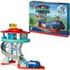 SPIN MASTER ITALIA SRL Paw Patrol Quartier Generale - Torre di Controllo con 2 Personaggi di Chase, Auto della Polizia e Accessori 3+ Spin Master