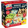 LISCIANIGIOCHI S.P.A. Ludoteca Giochi Riuniti, Più di 60 Giochi Famiglia, Scacchi, Dama, Manuale dei Giochi, Giochi per 1+ Giocatori- Lisciani