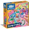 CLEMENTONI S.P.A. Clementoni Sparkly Creations Game Icons - Kit Creativo con Stickers e Gemme 3D per Bambini dai 7 Anni