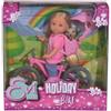SIMBA TOYS ITALIA SRL BAMBOLA SNODATA IN BICI CON CAGNOLINO 105733273038 SIMBA TOYS