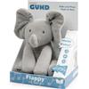 SPIN MASTER ITALIA SRL GUND Flappy Elefantino Interattivo Peluche Canta e Parla in Italiano, Muove le Orecchie 30.5 cm,10 Mesi+, Spin Master