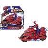 HASBRO EUROPEAN TRADING BV SPIDERMAN F6899 MOTO SPARA-RAGNATELE CON PERSONAGGIO