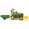 BRUDER SPIELWAREN TRATTORE 62104 JOHN DEERE CON PERSONAGGIO
