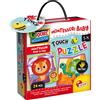 LISCIANIGIOCHI S.R.L. MONTESSORI BABY CARTE PUZZLE, GIOCO EDUCATIVO BAMBINI