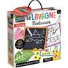 LISCIANIGIOCHI S.R.L. Montessori, Lavagne Educative, Lavagna con Gessetti, Scrivi e Cancella, Magnetica, Attività Educative - Lisciani