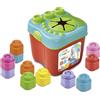 CLEMENTONI S.P.A. Soft Clemmy Secchiello con Mattoncini Morbidi - Gioco educativo e sensoriale per bambini