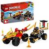 LEGO SPA NINJAGO 71789 BATTAGLIA SU AUTO E MOTO DI KAI E RAS LEGO